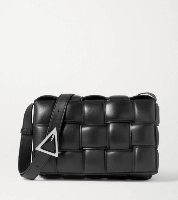 Gima quilted panter purse in black