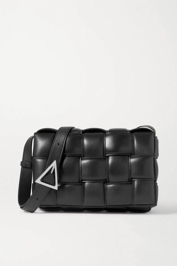 Gima quilted panter purse in black