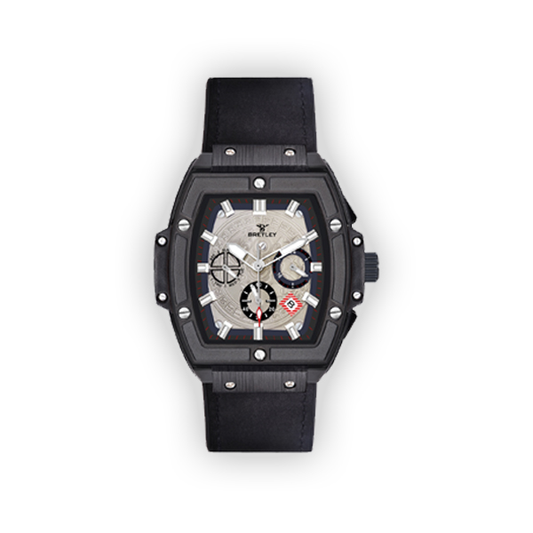 Bretley B6789Y Bold Mechanical Luxury Timepiece Black watch