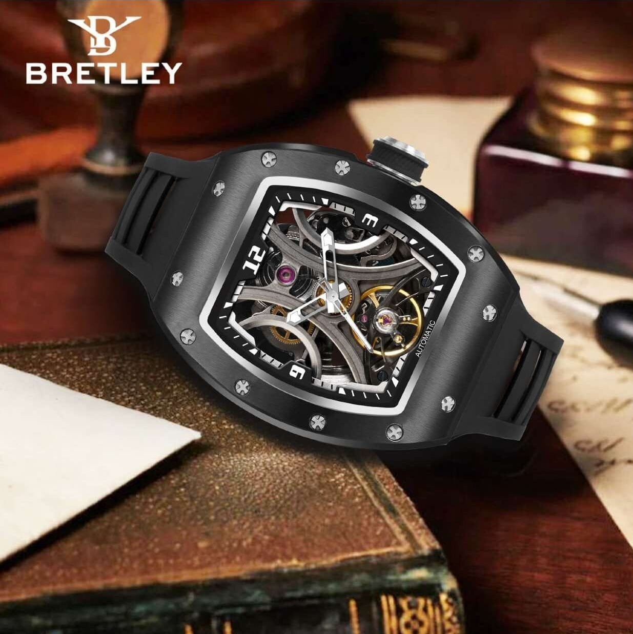 Bretley B6501Y Phantom Edition Automatic Skeleton - Image 2