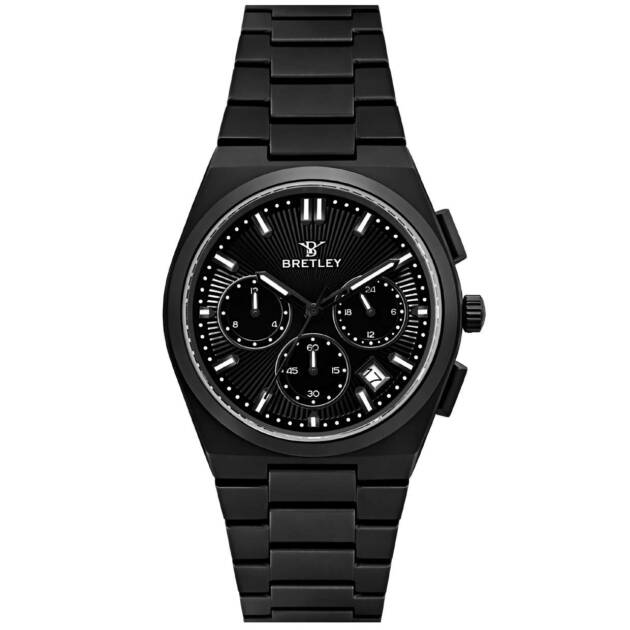Bretley Shadow Steel Multi Chronograph Watch – Chain Model
