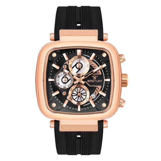 Bretley B0911Y Black Multi Chronography Watch