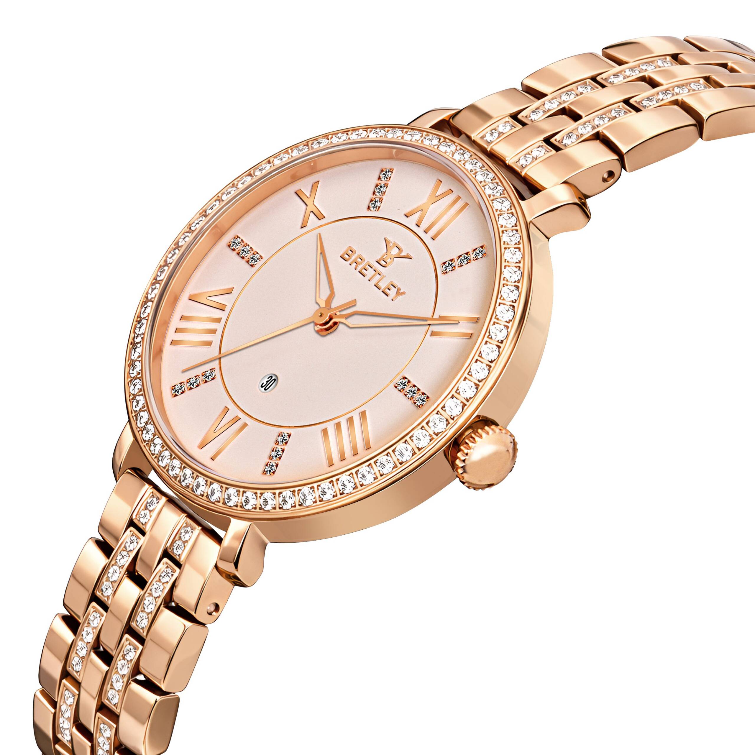 Bretley Rose Gold Women’s Watch – Japan Quartz - Image 3